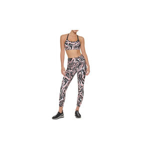 DKNY Sport Printed High-Waist 7/8 Leggings Sienna Size XS